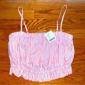 NWT cute baby pink crop top from Urban Outfitters!